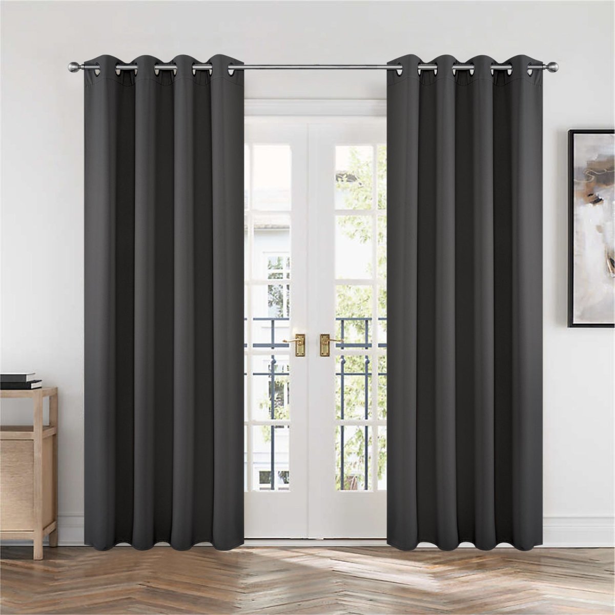 Joydeco Blackout Curtains Thermal Insulated Long Curtains& Drapes 2 Panels Set Various sizes and colors, suitable for living room and bedroom windows (Copy)