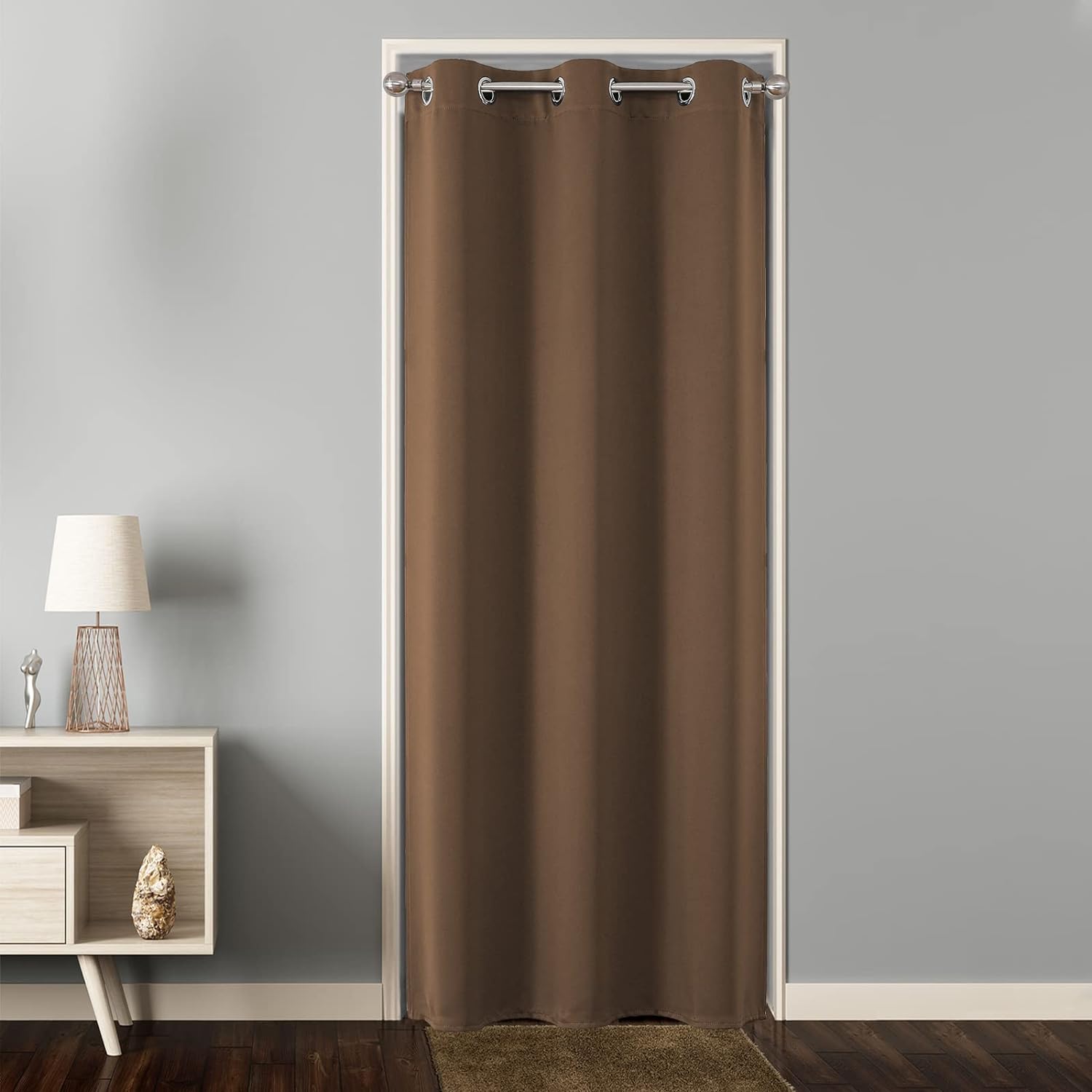 Joydeco Blackout Curtains sliding glass door curtains, patio sliding door living room extra wide curtains, room partition curtains.