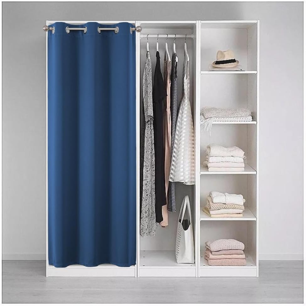 Joydeco Blackout Curtains sliding glass door curtains, patio sliding door living room extra wide curtains, room partition curtains.