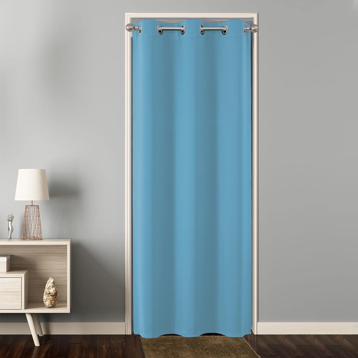 Joydeco Blackout Curtains sliding glass door curtains, patio sliding door living room extra wide curtains, room partition curtains.