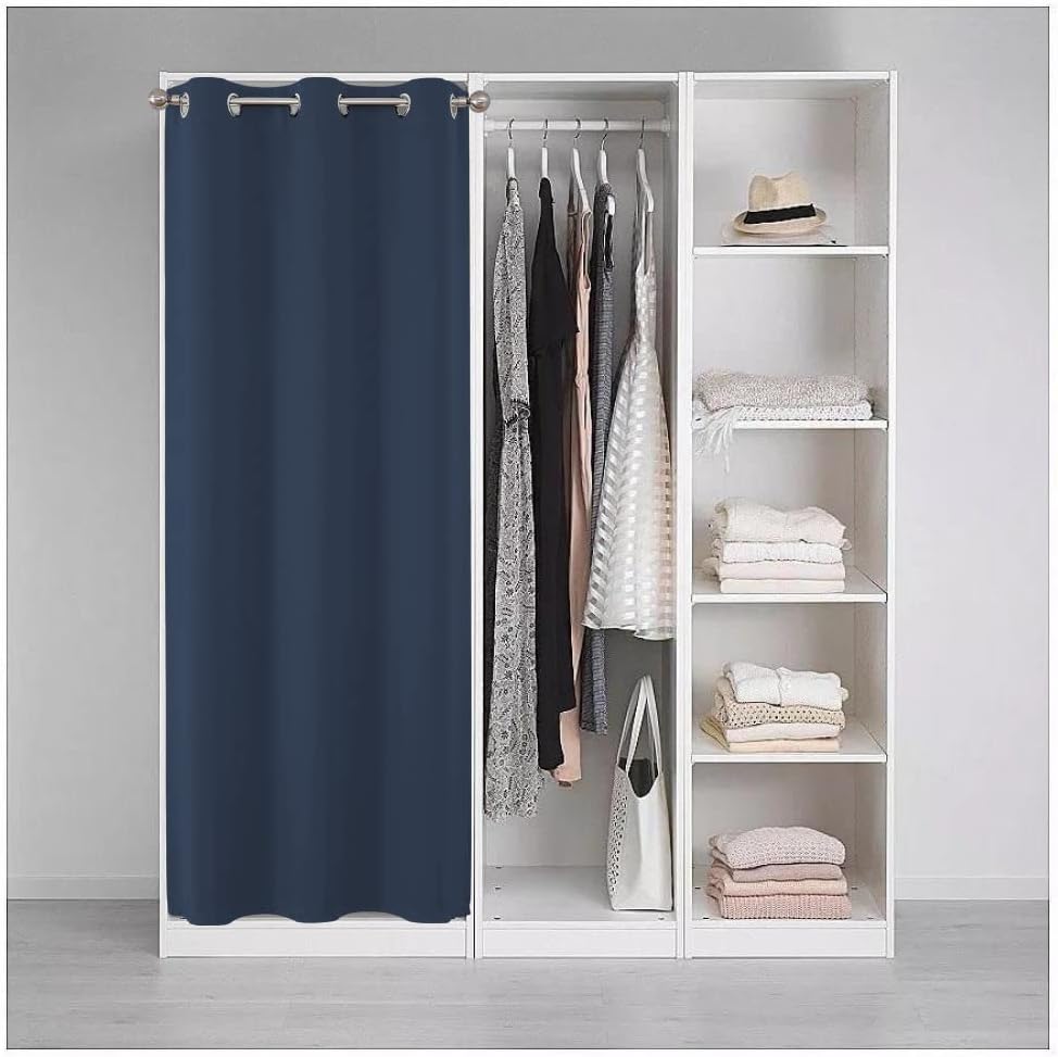 Joydeco Blackout Curtains sliding glass door curtains, patio sliding door living room extra wide curtains, room partition curtains.