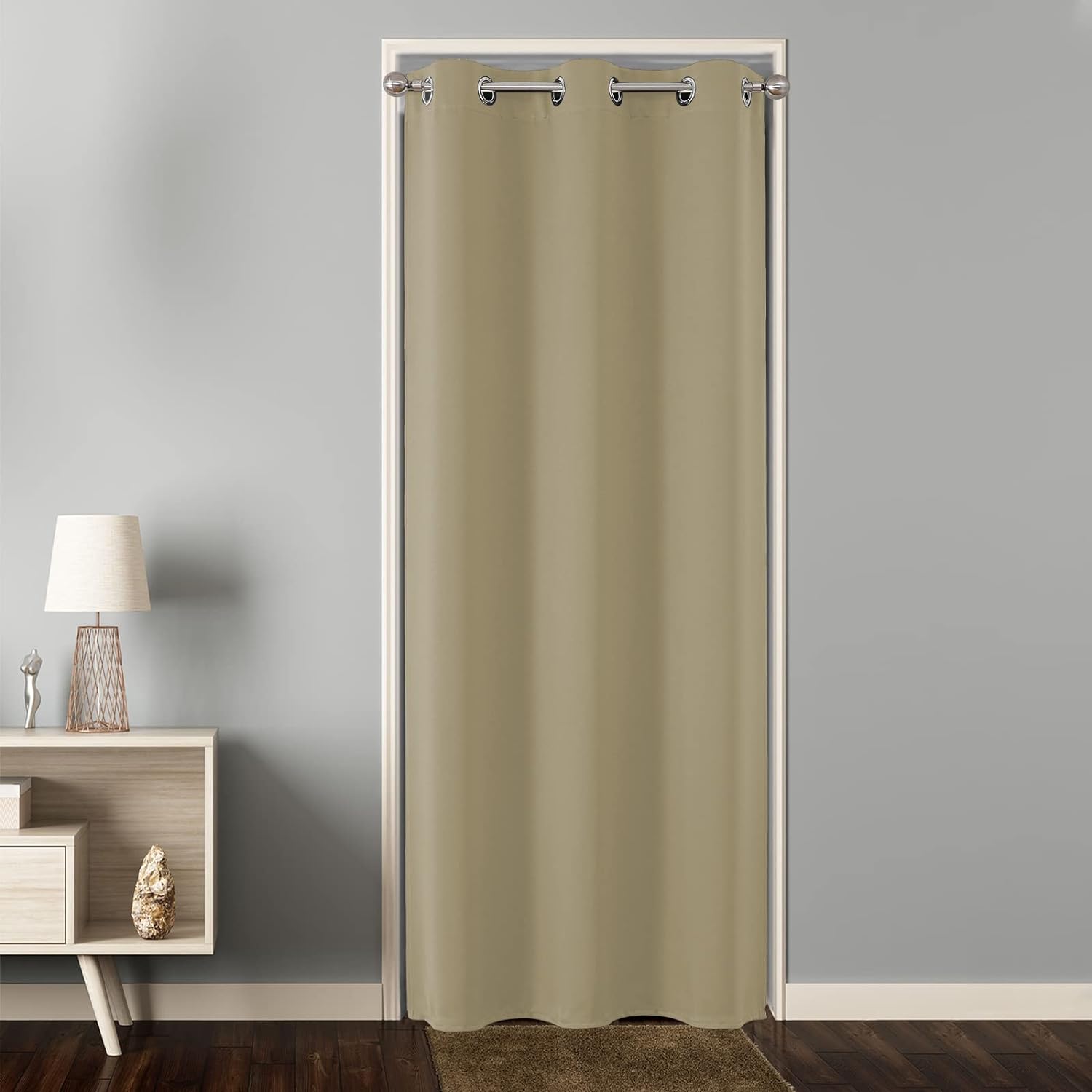 Joydeco Blackout Curtains sliding glass door curtains, patio sliding door living room extra wide curtains, room partition curtains.