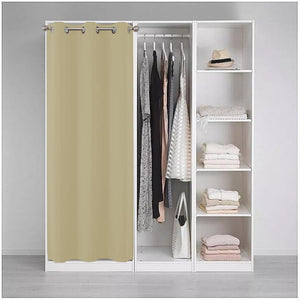 Joydeco Blackout Curtains sliding glass door curtains, patio sliding door living room extra wide curtains, room partition curtains.