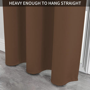 Joydeco Blackout Curtains sliding glass door curtains, patio sliding door living room extra wide curtains, room partition curtains.