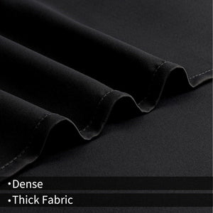 Joydeco Blackout Curtains sliding glass door curtains, patio sliding door living room extra wide curtains, room partition curtains.