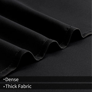 Joydeco Curtains for Sliding Glass Doors, Blackout Curtains 100 x 84 inches, Extra Wide Curtains for Patio Sliding Door Living Room, Room Divider Curtains