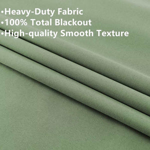 Joydeco Blackout Curtains 2 Panels Set, featuring thermal insulated long curtains