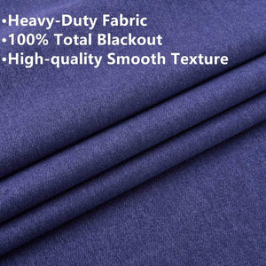 Joydeco Blackout Curtains 2 Panels Set, featuring thermal insulated long curtains