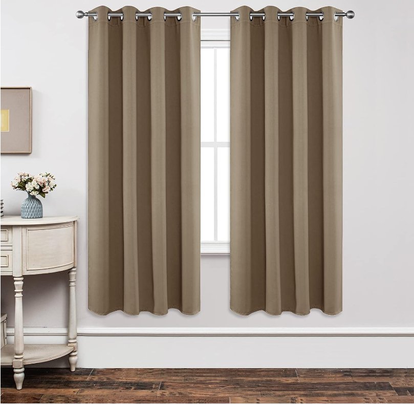 Joydeco Custom Basic Blackout Curtains