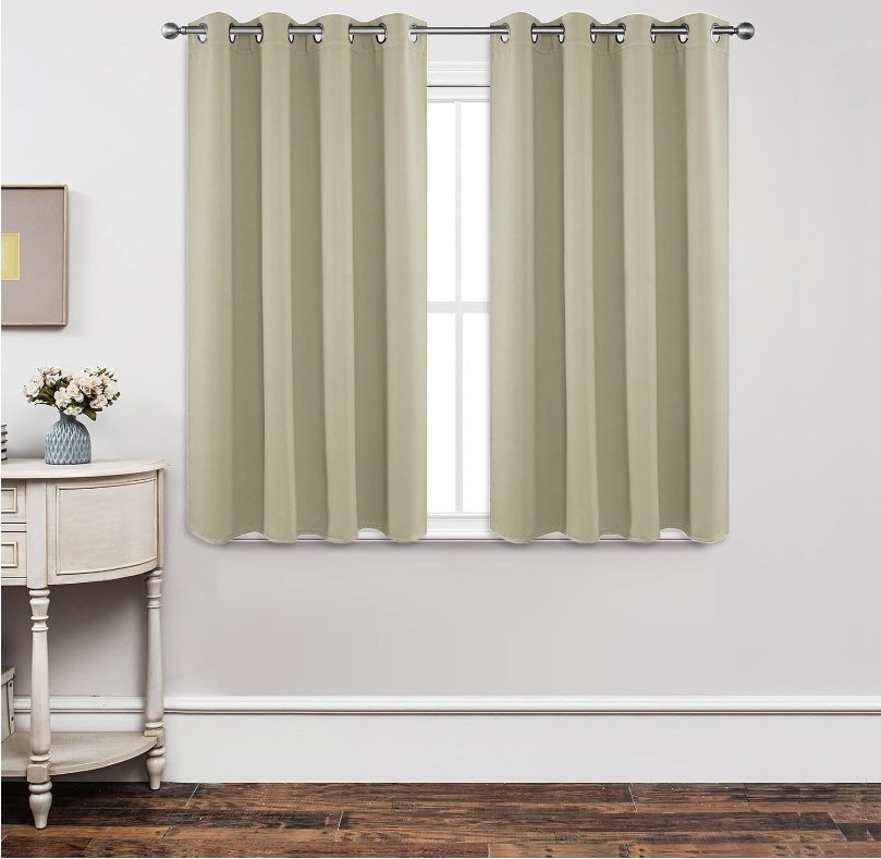 Joydeco Custom Basic Blackout Curtains