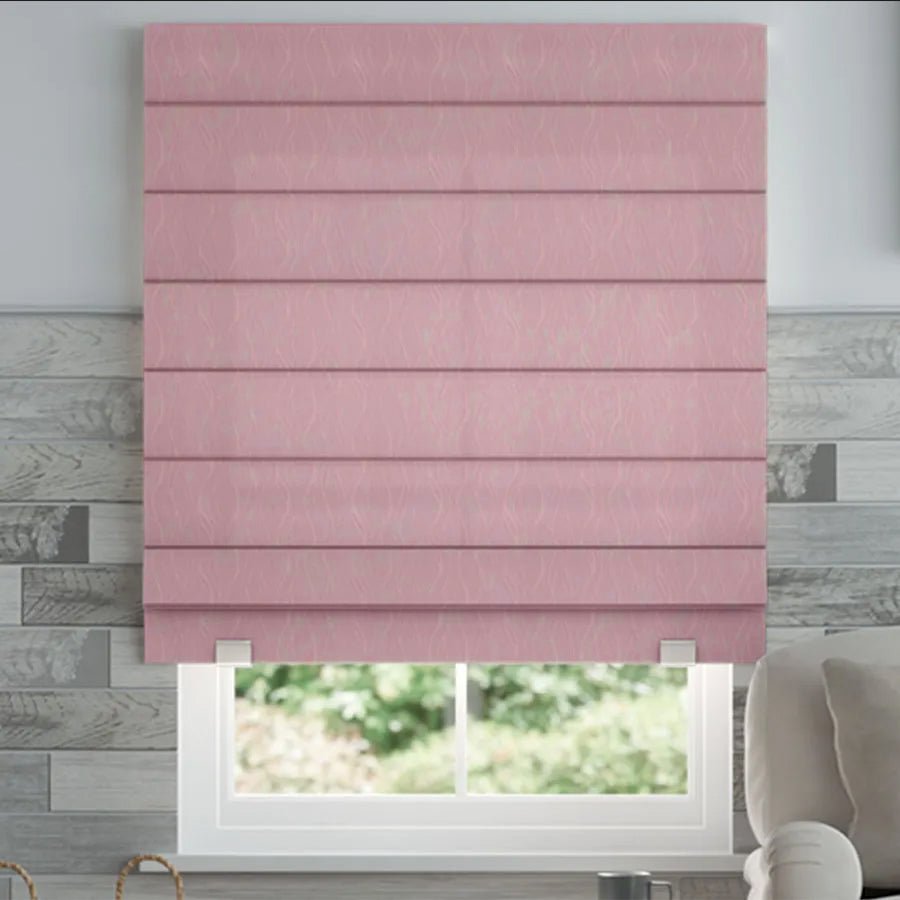 Joydeco Custom Motorization Blackout Roman Shades