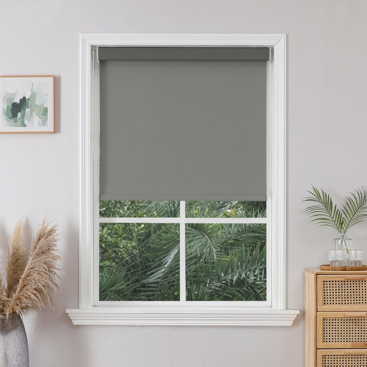 Joydeco Custom Traditional Blackout Roller Shades