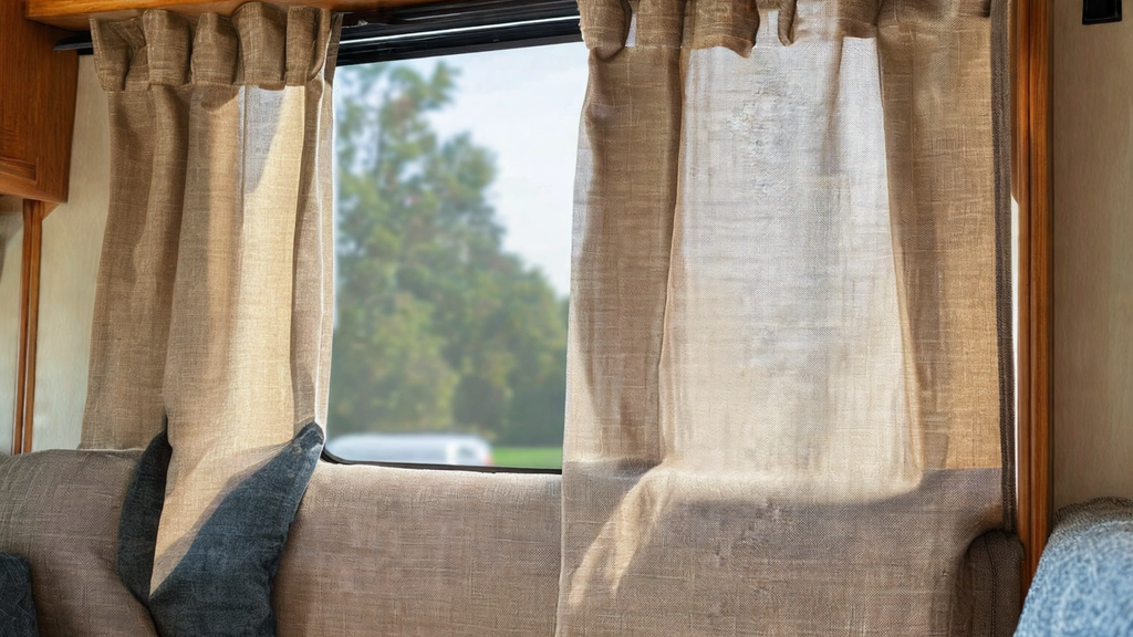 RV Window Treatments: Balancing Privacy, Light Control, and Style