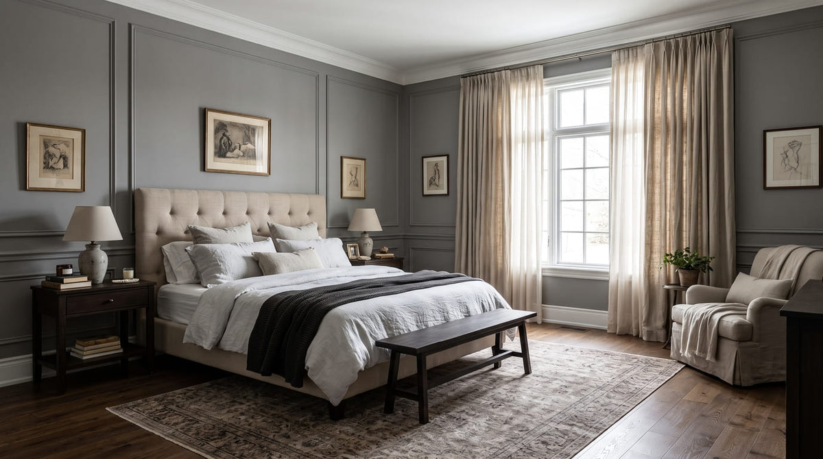 What Color Curtains Go with Grey Walls? 8 Best Combinations