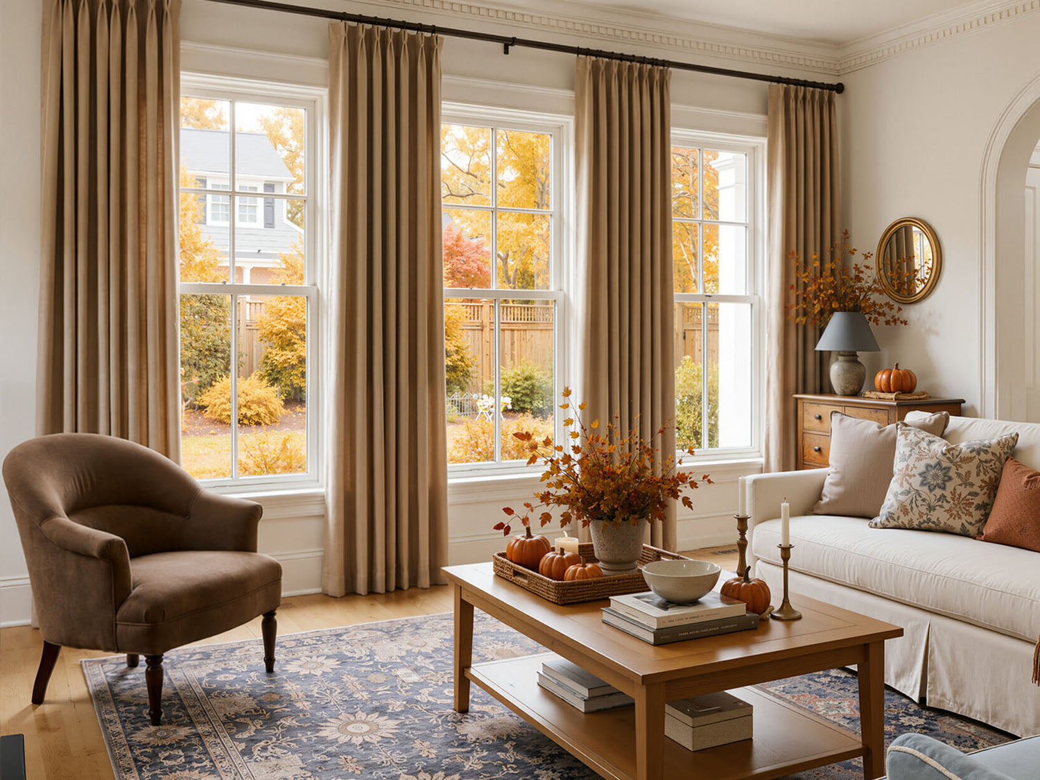 Cozy Autumn Vibes: 10 Curtain Ideas to Warm Up Your Home