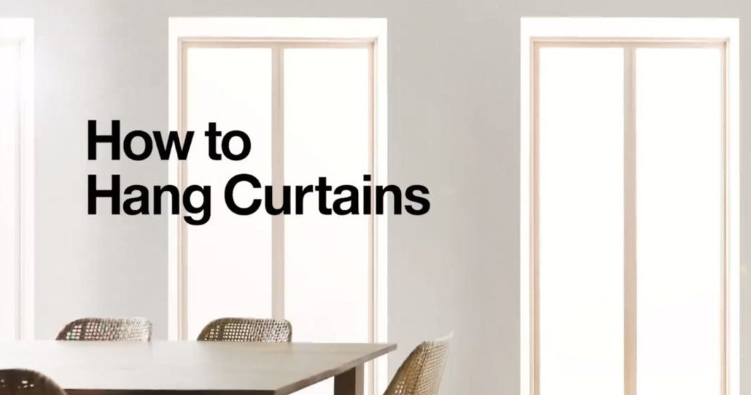 How to hang Curtains: A Guide to Getting the Perfect Fit - Joydeco