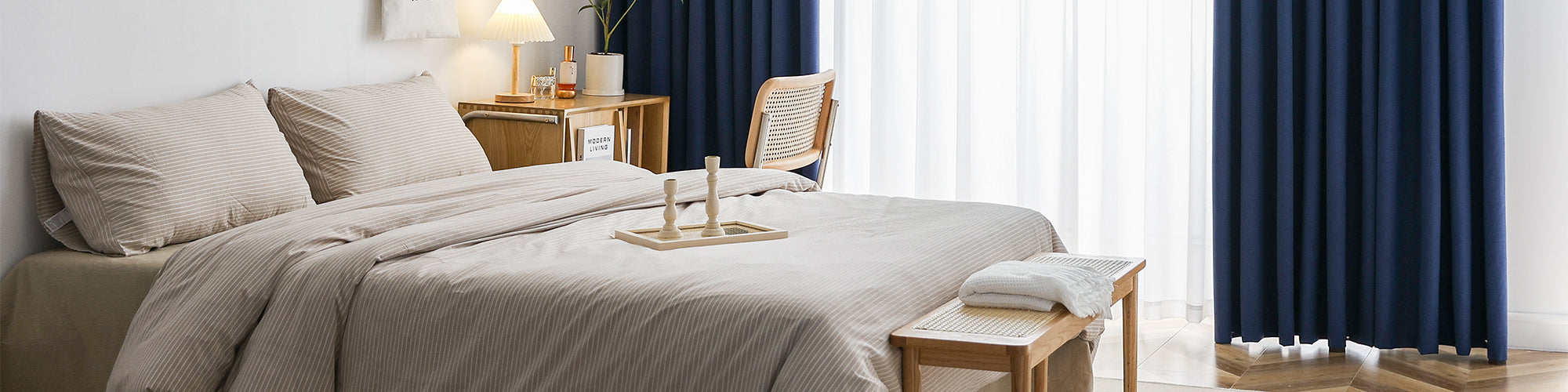 Linen Curtains - Joydeco