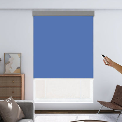 Joydeco Custom Motorization Blackout Roller Shades