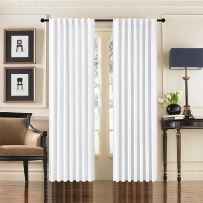 Joydeco Blackout Curtains 96 Inch Length 2 Panels Set for Bedroom-Royal Blue