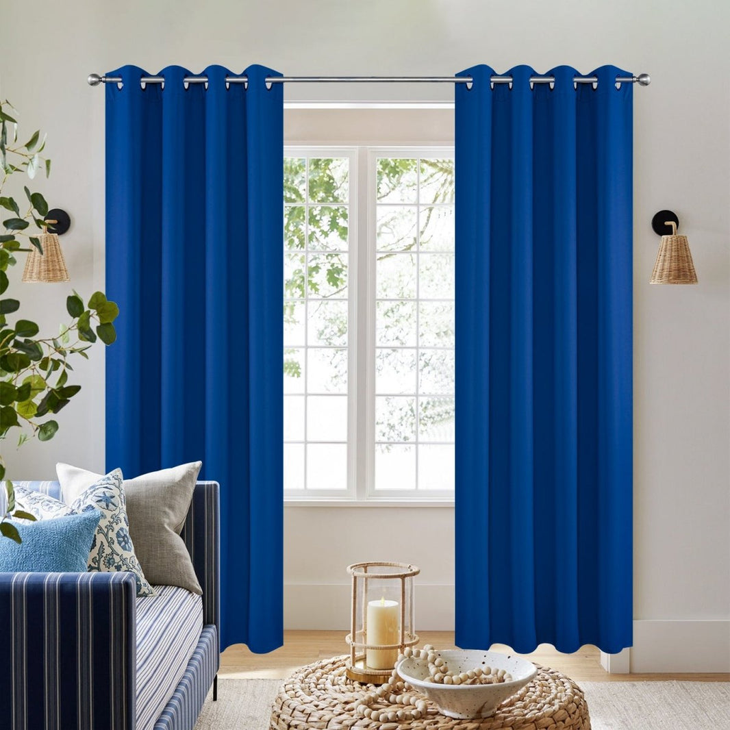 Joydeco Blackout Curtains Thermal Insulated Long Curtains& Drapes 2 Panels Set Various sizes and colors, suitable for living room and bedroom windows (Copy)