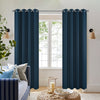Joydeco Blackout Curtains Thermal Insulated Long Curtains& Drapes 2 Panels Set Various sizes and colors, suitable for living room and bedroom windows (Copy)