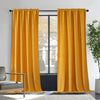 Joydeco Luxury Velvet Blackout Curtains - Thermal Insulated & Rod Pocket