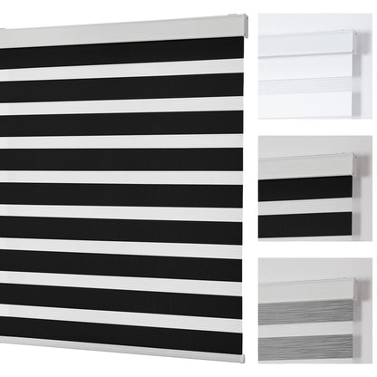 Free-Stop Zebra Blinds for Windows