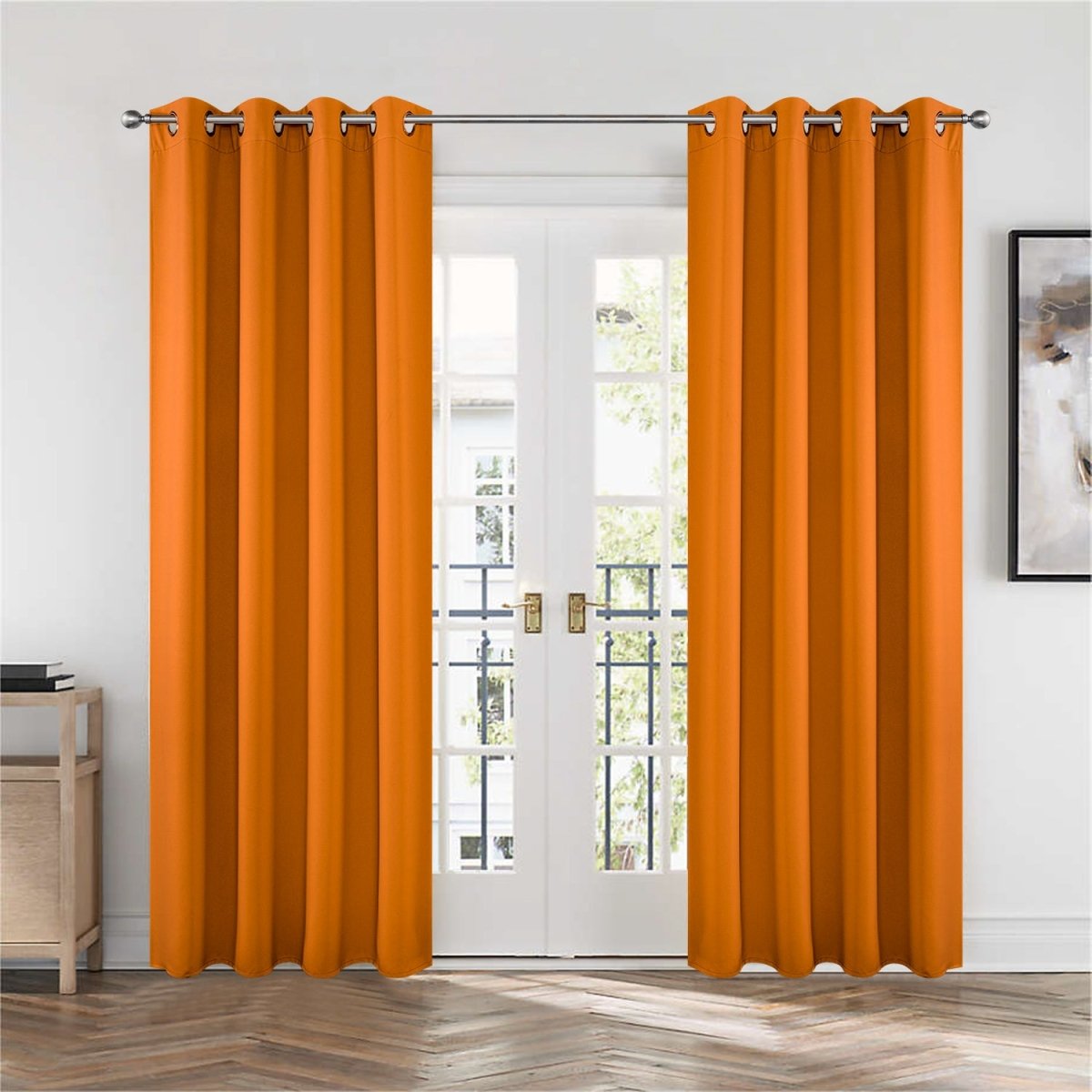Joydeco Blackout Curtains Thermal Insulated Long Curtains& Drapes 2 Panels Set Various sizes and colors