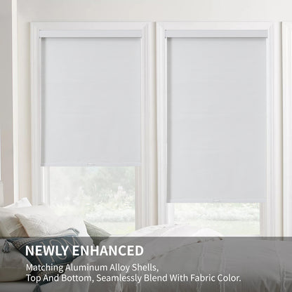 Free-Stop Cordless Blackout Roller Shades