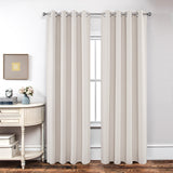 Joydeco Textured Thermal Insulated Blackout Curtains - Joydeco