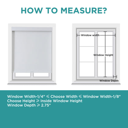 Joydeco 100% Blackout Roller Shades (Pro), Free-Stop Cordless Blinds for Windows, UV Protection, Natural Woven Blinds for Home and Office, Light-Proof Aluminum Cover