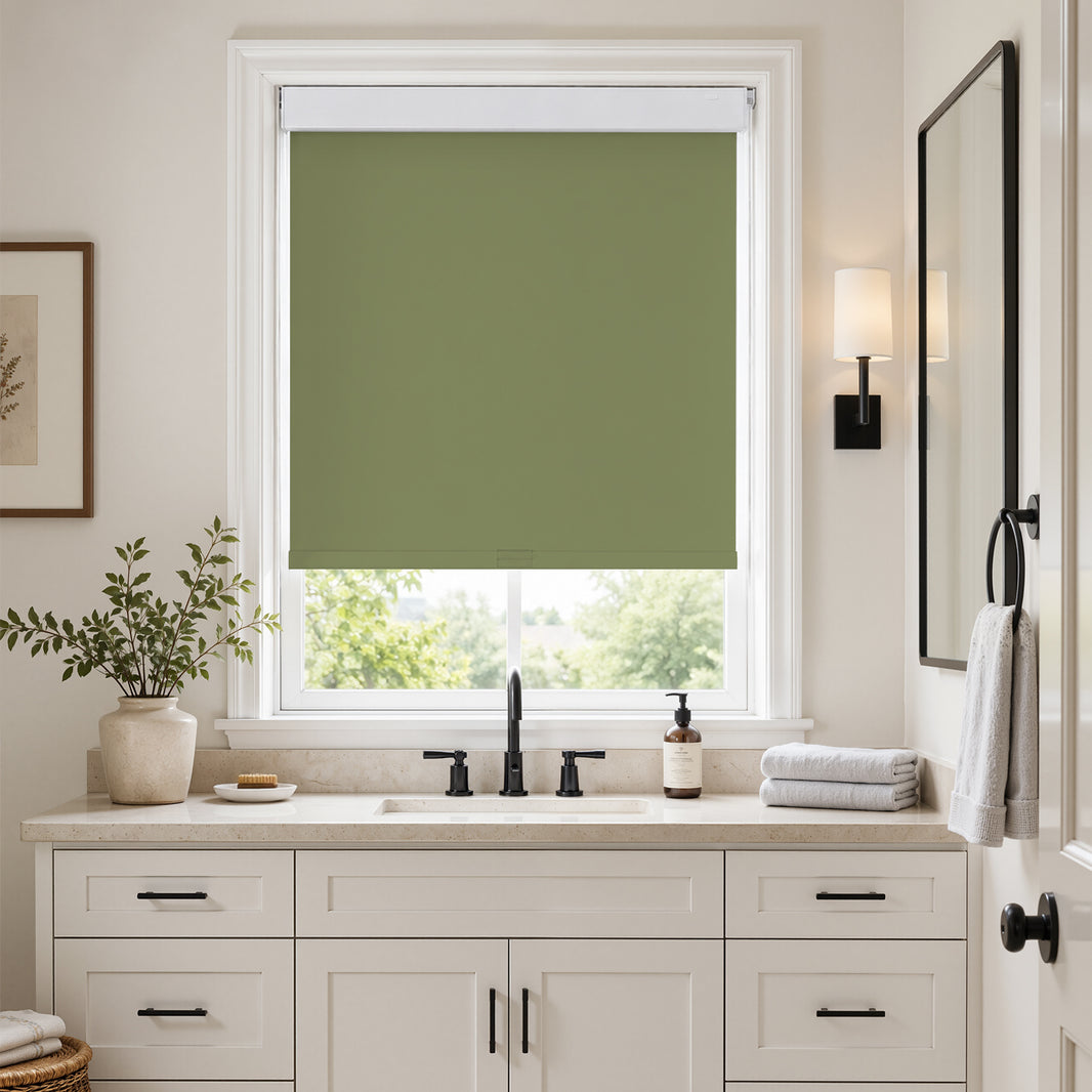 Sutton No-Drill Blackout Roller Shade