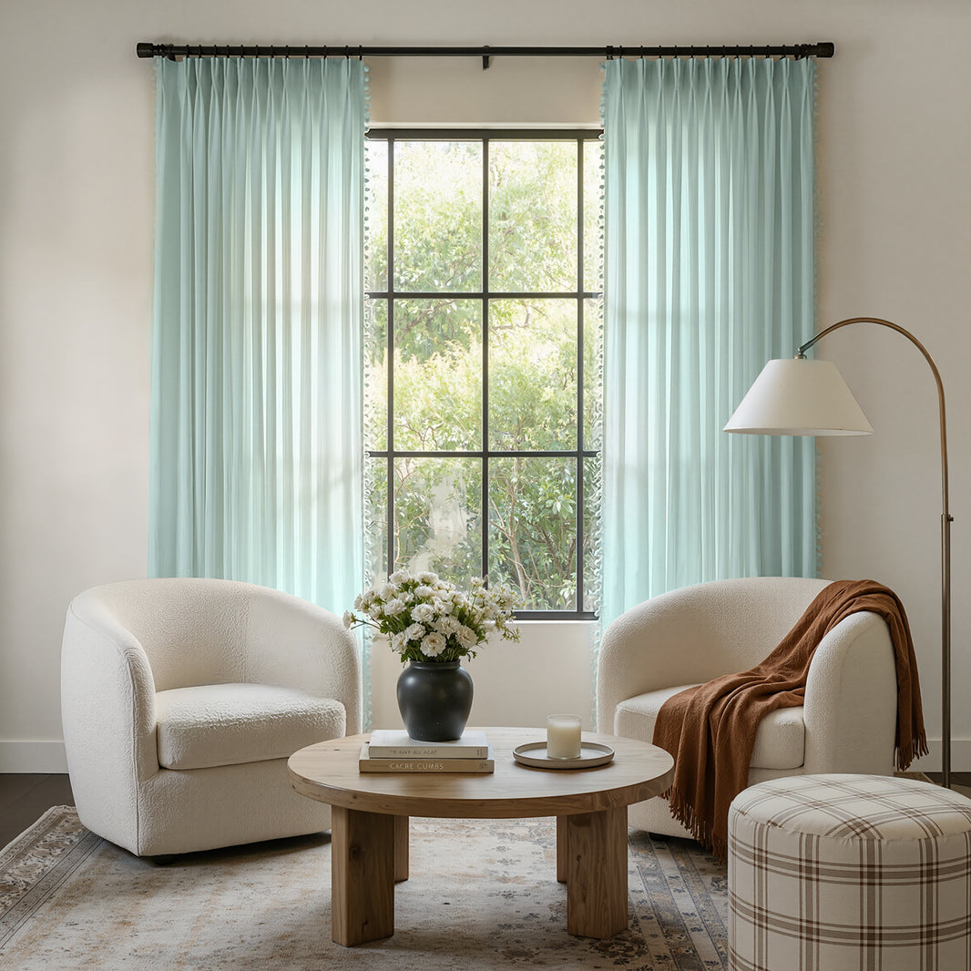 Cortinas bohemias personalizadas Joydeco 