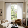 Grove Linen Blend Light Filtering Curtain