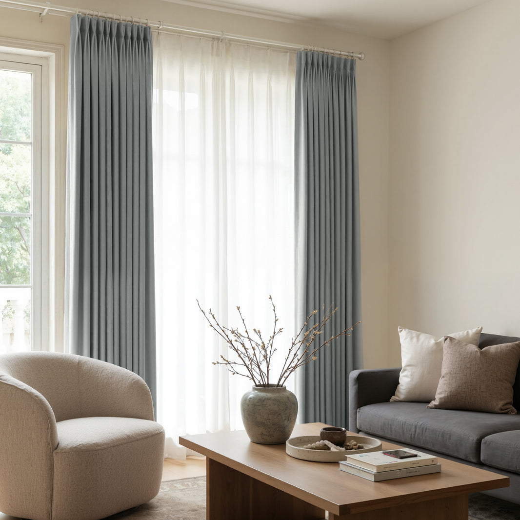 Arden Satin 100% Blackout Curtain