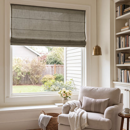 Cortinas opacas de lino Joydeco Flaxaline
