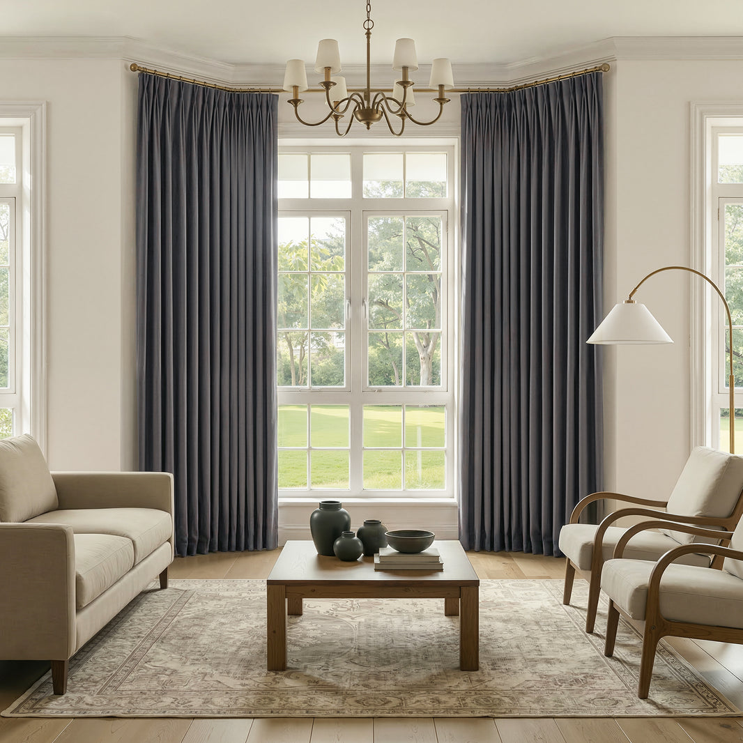 Cortinas de terciopelo personalizadas Joydeco