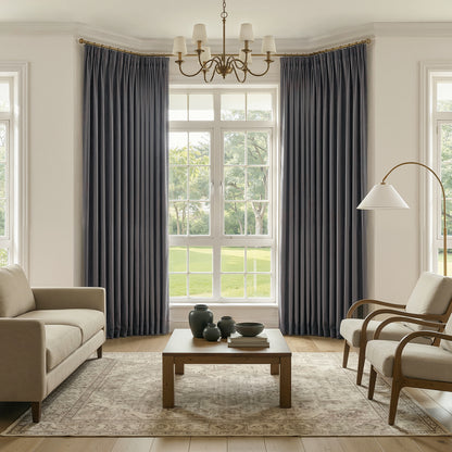 SoftMatte Brushed Blackout Curtain