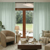 Essential Faux Linen 100% Blackout Curtain