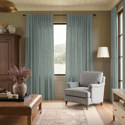 Braden Cotton Linen Light Filtering Curtain