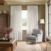 Cortinas opacas de lino Joydeco Flaxaline