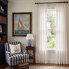 Lily Plain Weave Sheer Curtain