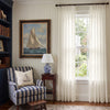 Lily Plain Weave Sheer Curtain