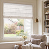 Emery Linen Light Filtering Roman Shade
