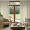 Essential Faux Linen 100% Blackout Curtain