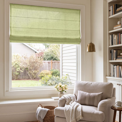 Cortinas opacas de lino Joydeco Flaxaline