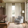 Cortinas opacas de lino Joydeco Flaxaline