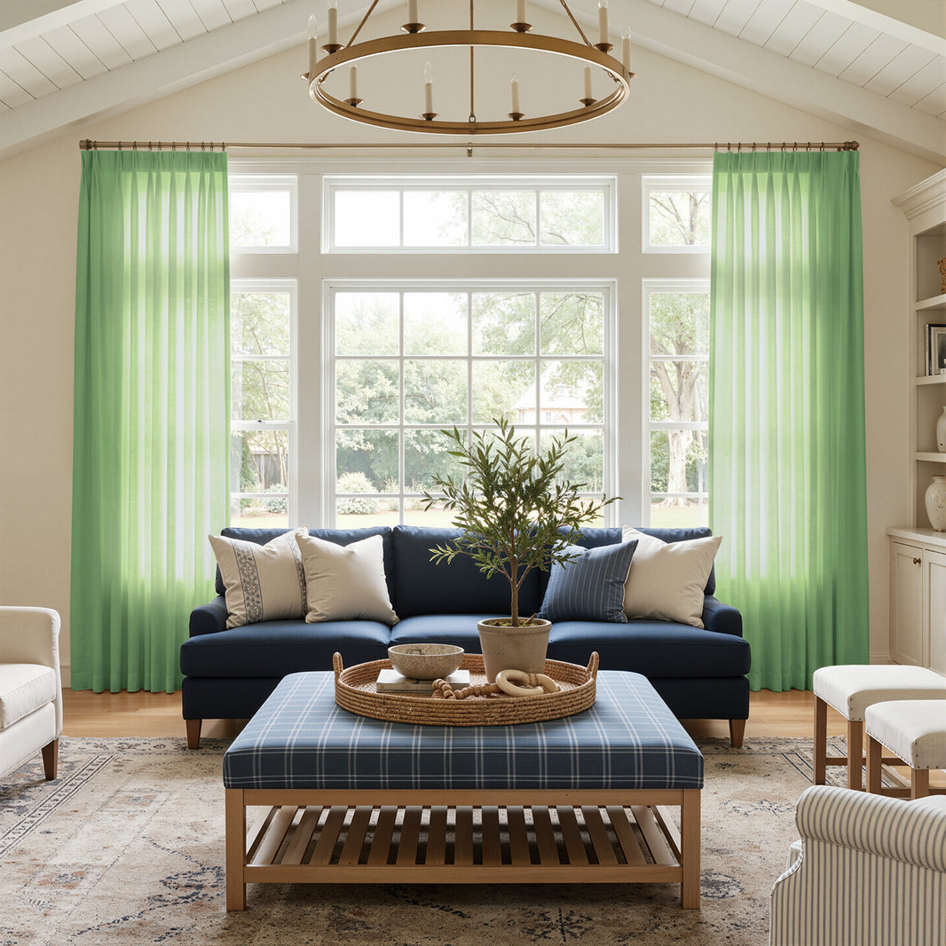 Emery Linen Light Filtering Curtain