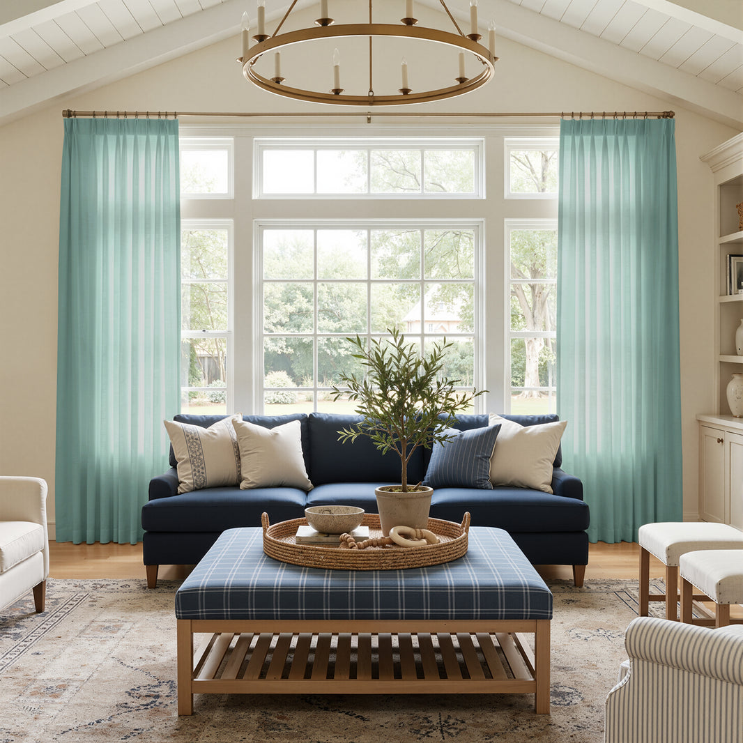 Emery Linen Light Filtering Curtain