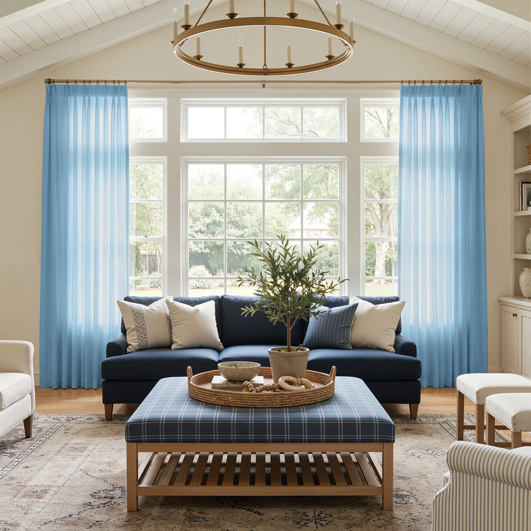 Emery Linen Light Filtering Curtain